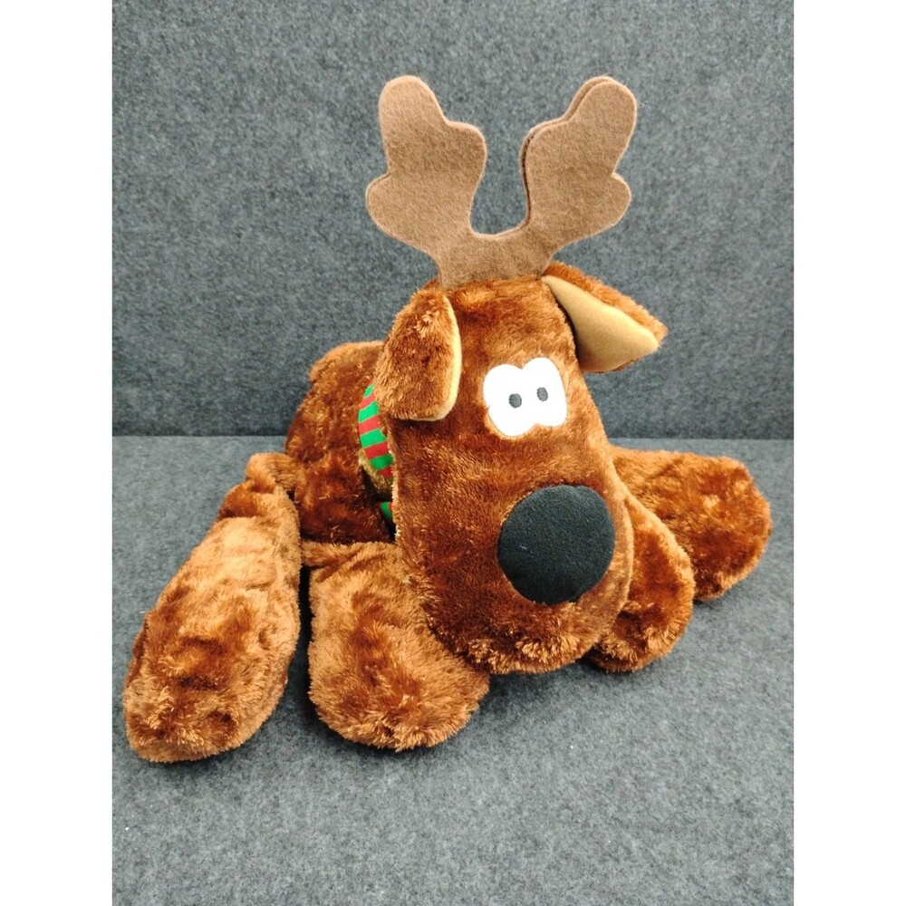 Hallmark Rodney Reindeer Stuffed Animal Floppy Plush Soft Fur